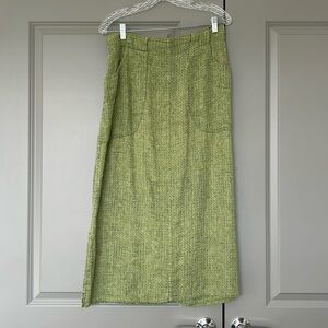 RARE FLAX 2006 Street Skirt in Guacamole S